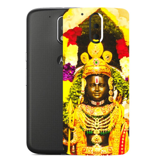 Motorola Phone Skins (All Models) - Ram Lalla Ayodhya - 3D Embossed Finish (L-103) Motorola Moto G4
