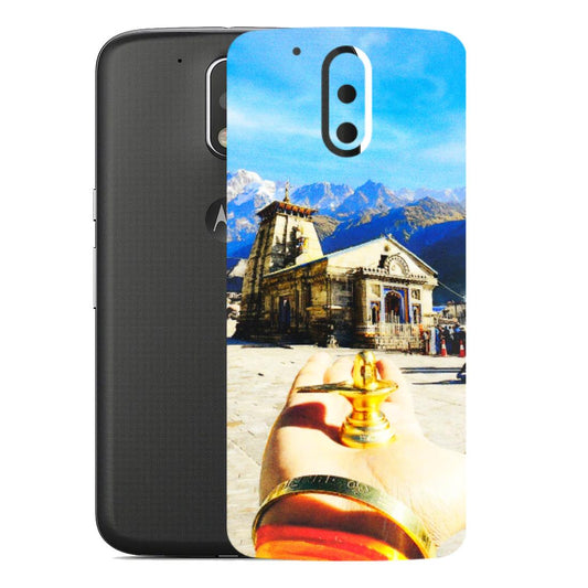 Motorola Phone Skins (All Models) - Beauty of Kedarnath - 3D Embossed Finish (L-108) Motorola Moto G4