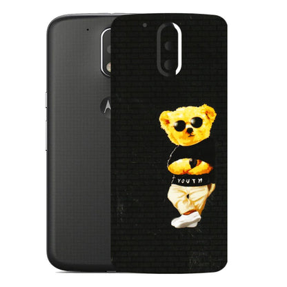 Motorola Phone Skins (All Models) - Classy Teddy Bear - 3D Embossed Finish (L-116) Motorola Moto G4