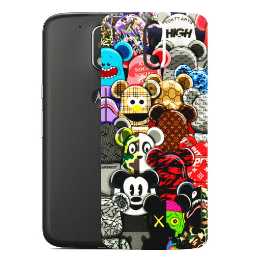 Motorola Phone Skins (All Models) - More Mickey Mouses - 3D Embossed Finish (L-118) Motorola Moto G4