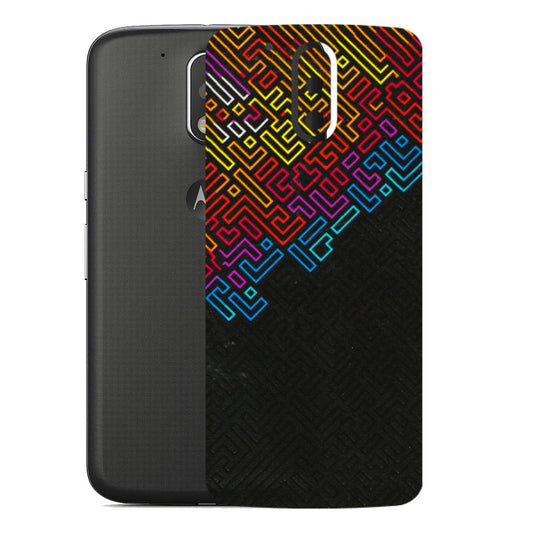 Motorola Phone Skins (All Models) - Dotme Pattern Art - 3D Embossed Finish (L-121) Motorola Moto G4