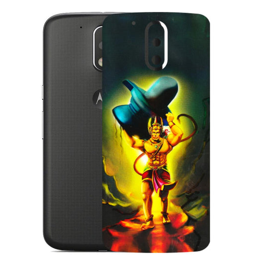 Motorola Phone Skins (All Models) - Hanuman Ji - 3D Embossed Finish (L-128) Motorola Moto G4