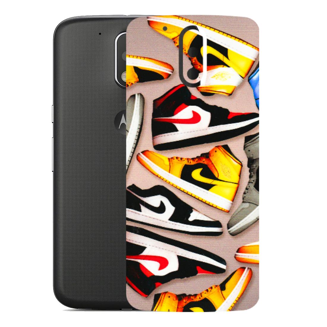 Motorola Phone Skins (All Models) - Sneaker Lover - 3D Embossed Finish (L-135) Motorola Moto G4