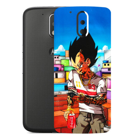 Motorola Phone Skins (All Models) - Vegeta - 3D Embossed Finish (L-136) Motorola Moto G4