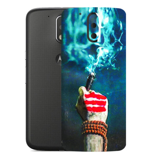 Motorola Phone Skins (All Models) - Mahadev Bhakt - 3D Embossed Finish (L-146) Motorola Moto G4