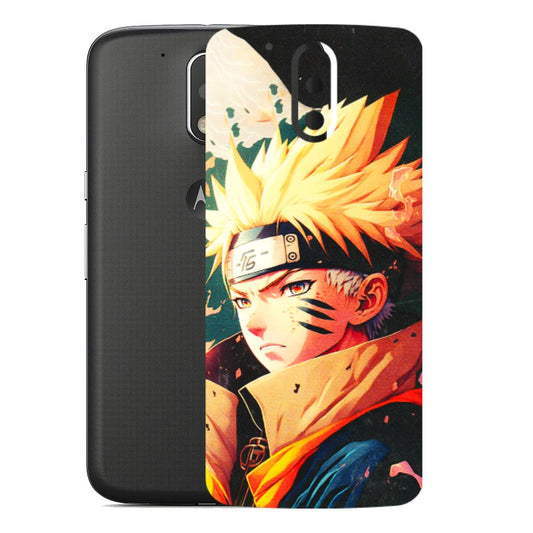 Motorola Phone Skins (All Models) - New Naruto - 3D Embossed Finish (L-148) Motorola Moto G4