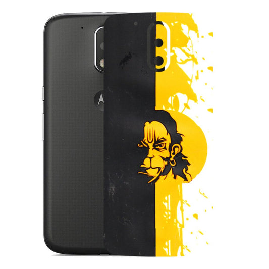 Motorola Phone Skins (All Models) - Bajrangbali - 3D Embossed Finish (L-151) Motorola Moto G4
