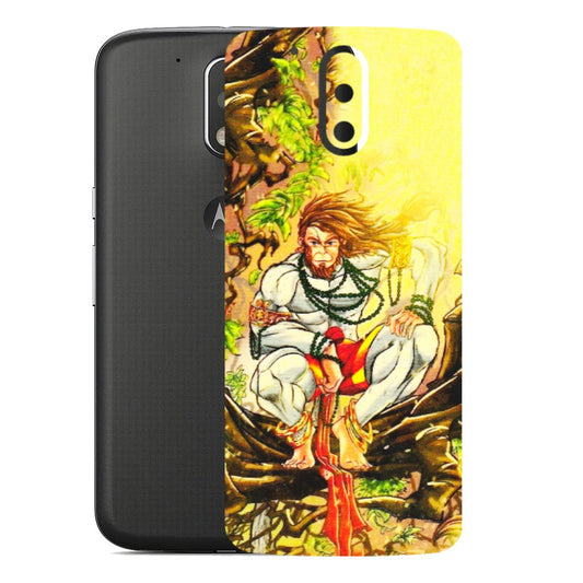 Motorola Phone Skins (All Models) - Lord Hanuman - 3D Embossed Finish (L-152) Motorola Moto G4