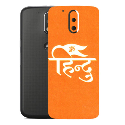 Motorola Phone Skins (All Models) - Hindu Kesari - 3D Embossed Finish (L-154) Motorola Moto G4