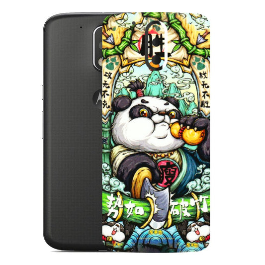 Motorola Phone Skins (All Models) - Royal Rich Panda - 3D Embossed Finish (L-170) Motorola Moto G4
