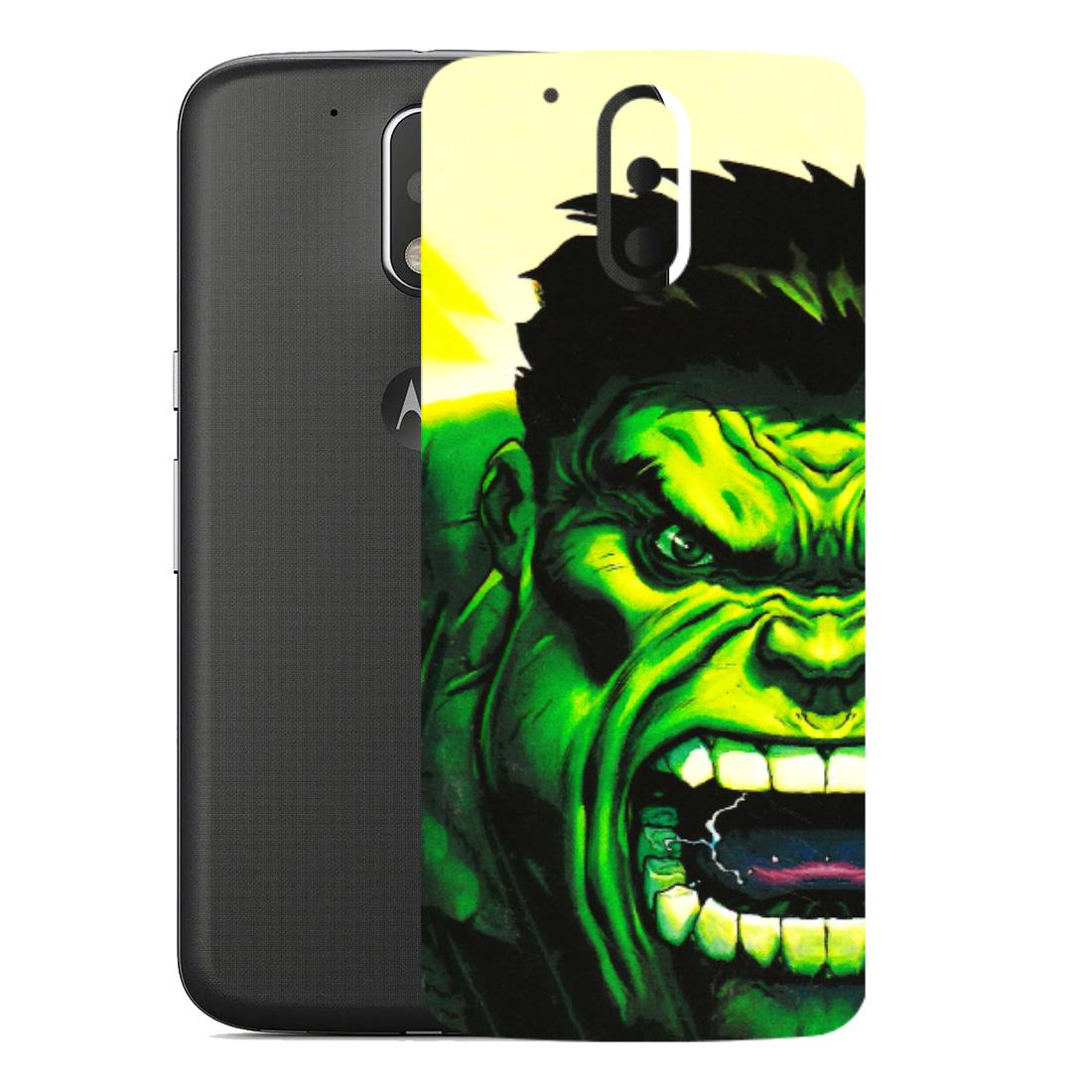 Motorola Phone Skins (All Models) - Hulk - 3D Embossed Finish (L-180) Motorola Moto G4