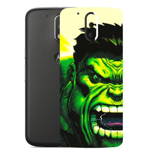 Motorola Phone Skins (All Models) - Hulk - 3D Embossed Finish (L-180) Motorola Moto G4