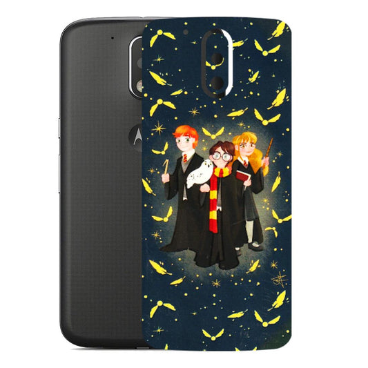 Motorola Phone Skins (All Models) - Harry Potter - 3D Embossed Finish (L-183) Motorola Moto G4