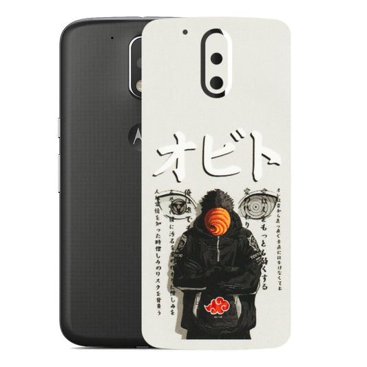 Motorola Phone Skins (All Models) - Obito Anime Eye - 3D Embossed Finish (L-19) Motorola Moto G4