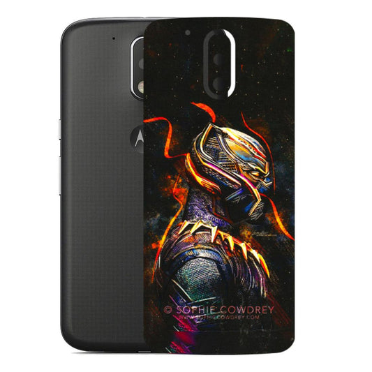 Motorola Phone Skins (All Models) - Black Panther - 3D Embossed Finish (L-190) Motorola Moto G4