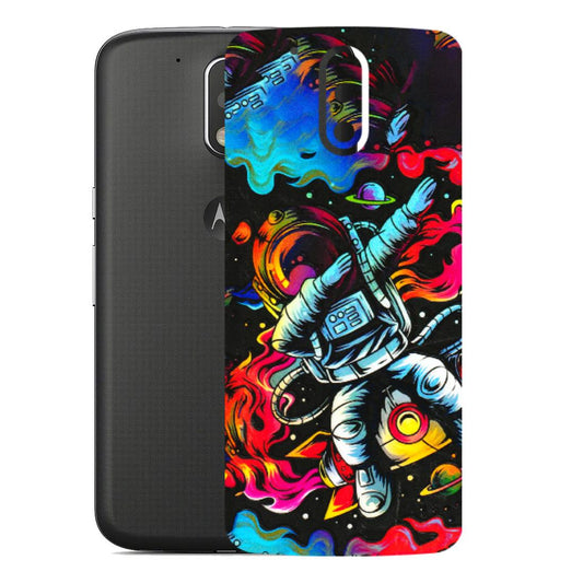 Motorola Phone Skins (All Models) - Astronaut Dope - 3D Embossed Finish (L-191) Motorola Moto G4