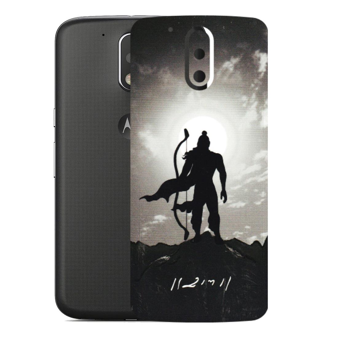 Motorola Phone Skins (All Models) - Jai Siya Ram - 3D Embossed Finish (L-200) Motorola Moto G4
