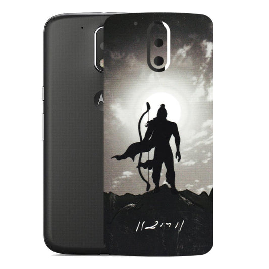 Motorola Phone Skins (All Models) - Jai Siya Ram - 3D Embossed Finish (L-200) Motorola Moto G4