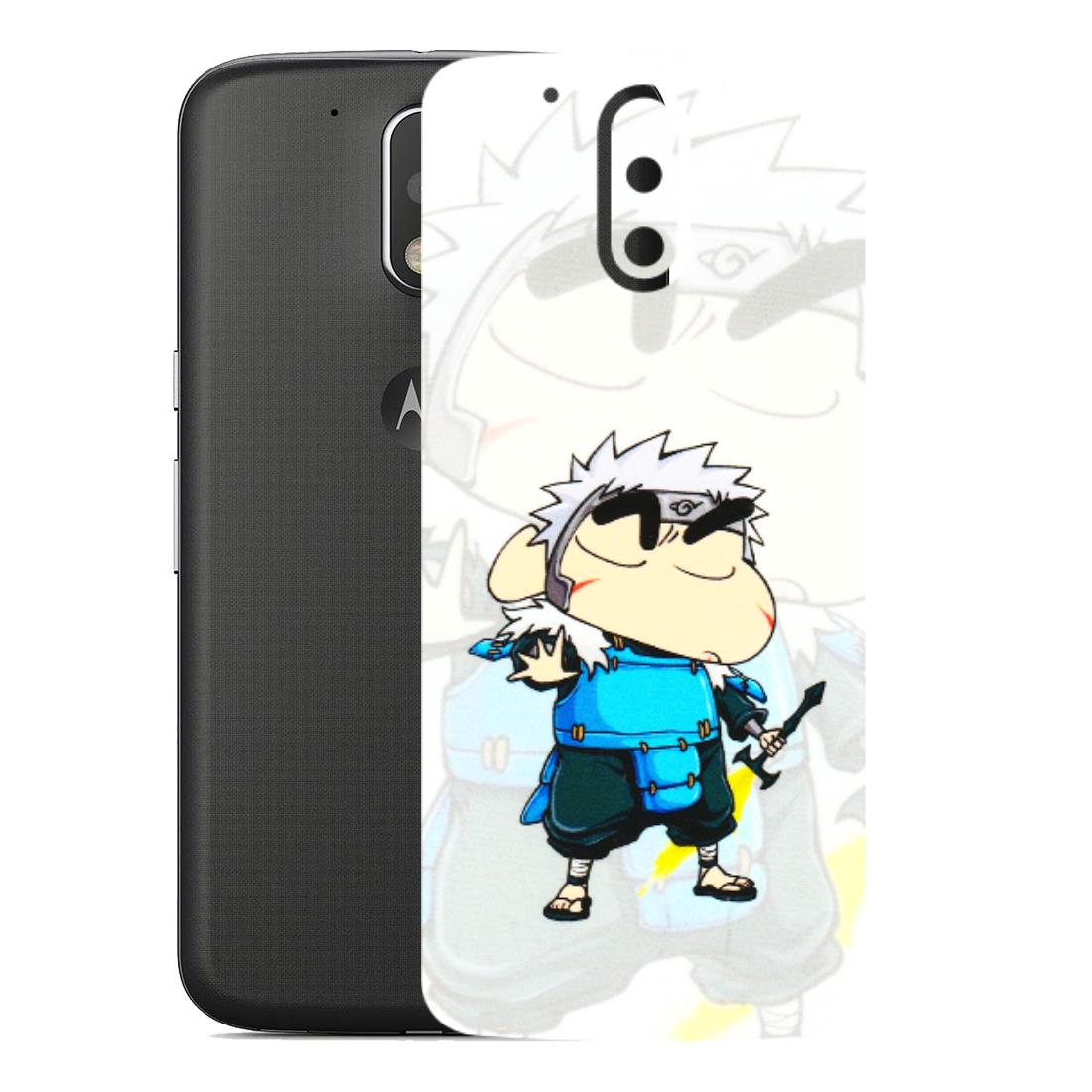 Motorola Phone Skins (All Models) - Angry Young Shinchan - 3D Embossed Finish (L-226) Motorola Moto G4