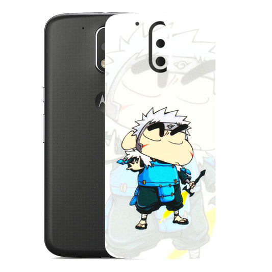 Motorola Phone Skins (All Models) - Angry Young Shinchan - 3D Embossed Finish (L-226) Motorola Moto G4