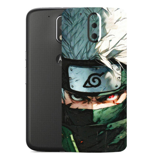 Motorola Phone Skins (All Models) - Kakashi Red Eye Focus - 3D Embossed Finish (L-227) Motorola Moto G4