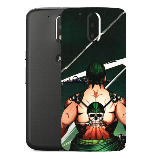 Motorola Phone Skins (All Models) - Zoro Anime - 3D Embossed Finish (L-23) Motorola Moto G4