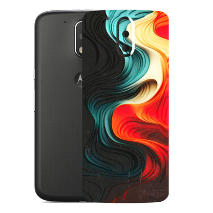 Motorola Phone Skins (All Models) - The Silky Swirl - 3D Embossed Finish (L-240) Motorola Moto G4