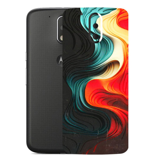 Motorola Phone Skins (All Models) - The Silky Swirl - 3D Embossed Finish (L-240) Motorola Moto G4