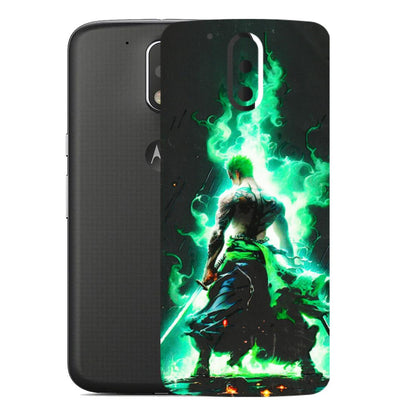 Motorola Phone Skins (All Models) - Zoro Sword - 3D Embossed Finish (L-241) Motorola Moto G4