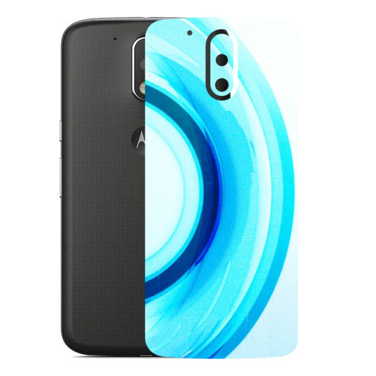 Motorola Phone Skins (All Models) - The Blue Curve - 3D Embossed Finish (L-244) Motorola Moto G4