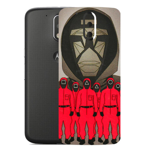 Motorola Phone Skins (All Models) - Squid Game Hero - 3D Embossed Finish (L-245) Motorola Moto G4