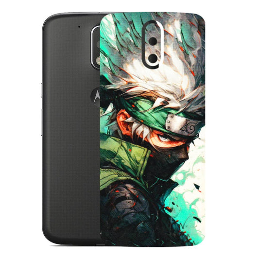 Motorola Phone Skins (All Models) - Kakashi Side Profile - 3D Embossed Finish (L-249) Motorola Moto G4