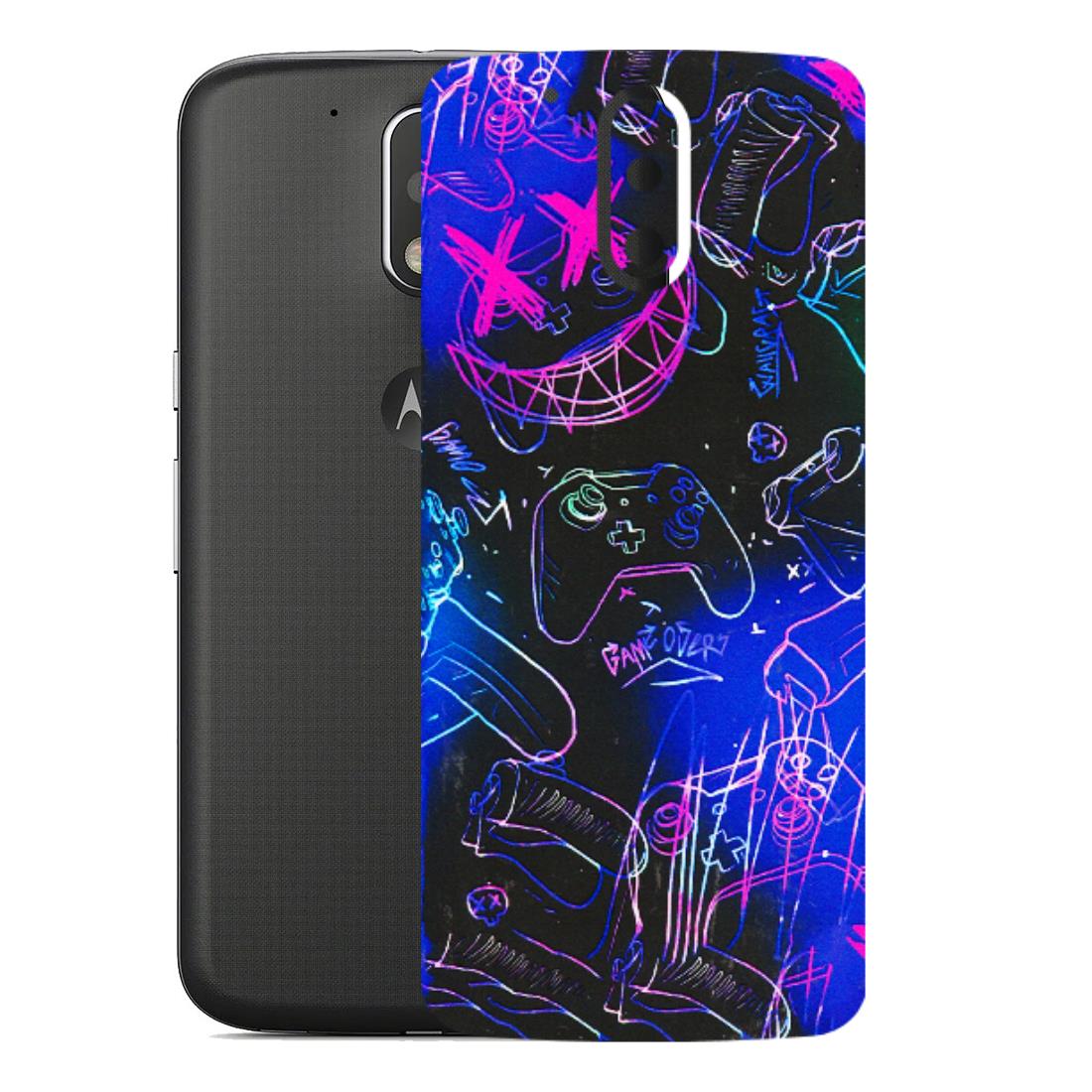 Motorola Phone Skins (All Models) - Gamers Paradise - 3D Embossed Finish (L-258) Motorola Moto G4