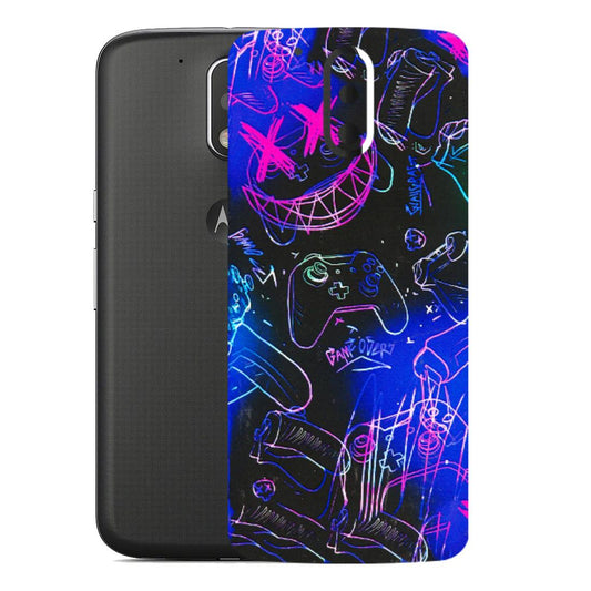 Motorola Phone Skins (All Models) - Gamers Paradise - 3D Embossed Finish (L-258) Motorola Moto G4