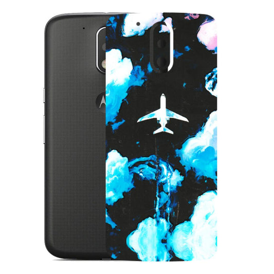 Motorola Phone Skins (All Models) - Travel In Airline - 3D Embossed Finish (L-264) Motorola Moto G4