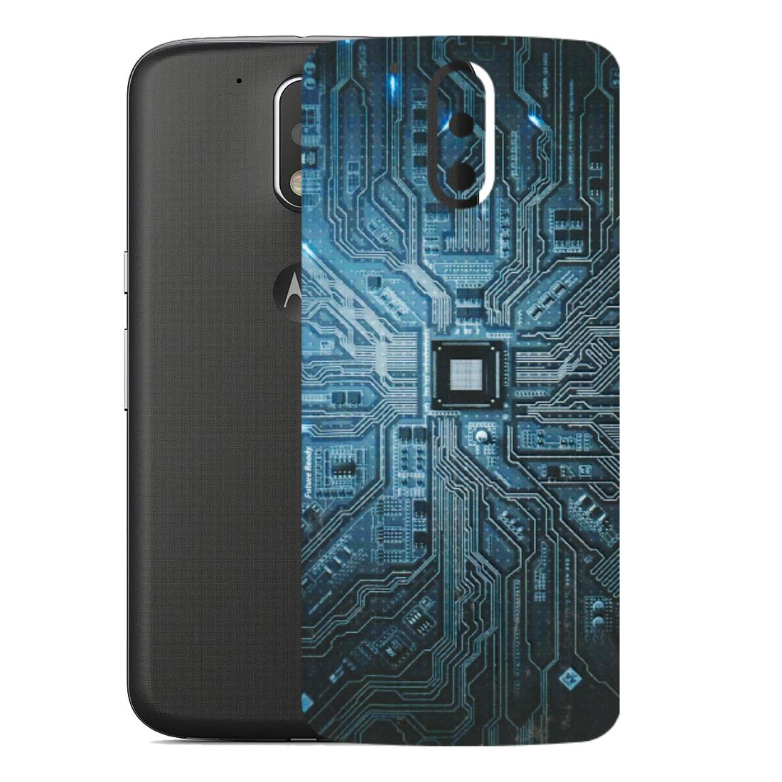 Motorola Phone Skins (All Models) - Original Circuit - 3D Embossed Finish (L-267) Motorola Moto G4