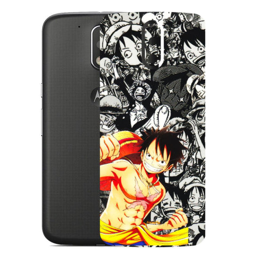Motorola Phone Skins (All Models) - Anime Comics Games Doodles - 3D Embossed Finish (L-27) Motorola Moto G4