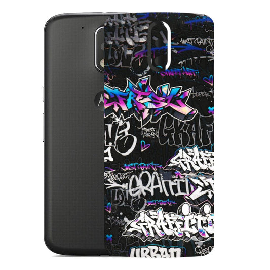 Motorola Phone Skins (All Models) - Graffiti Killer - 3D Embossed Finish (L-274) Motorola Moto G4