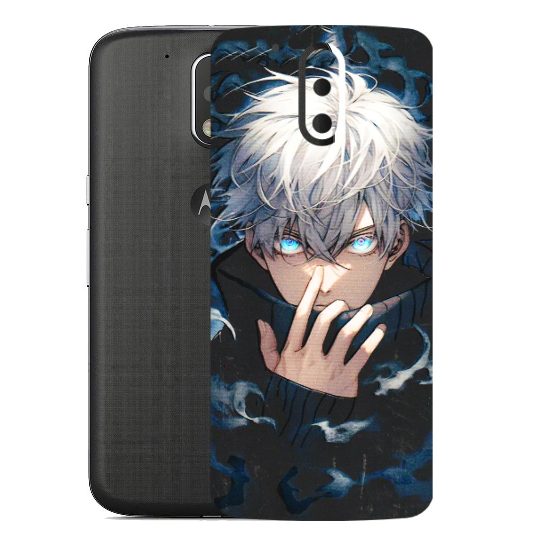 Motorola Phone Skins (All Models) - New Jujutsu Kaisen Anime - 3D Embossed Finish (L-313) Motorola Moto G4