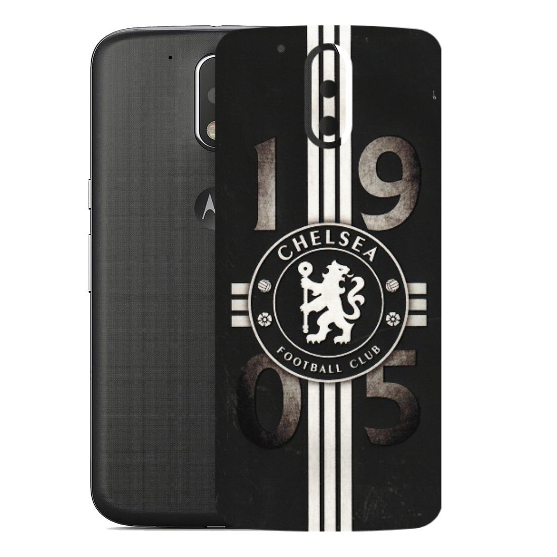 Motorola Phone Skins (All Models) - Chelsea Fan Club - 3D Embossed Finish (L-36) Motorola Moto G4