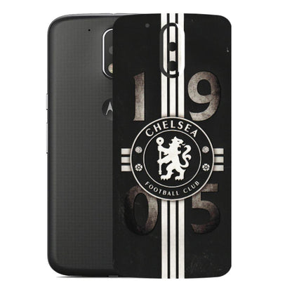 Motorola Phone Skins (All Models) - Chelsea Fan Club - 3D Embossed Finish (L-36) Motorola Moto G4