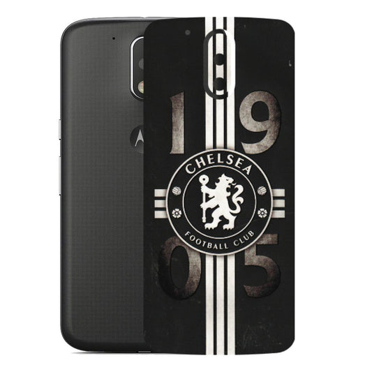 Motorola Phone Skins (All Models) - Chelsea Fan Club - 3D Embossed Finish (L-36) Motorola Moto G4