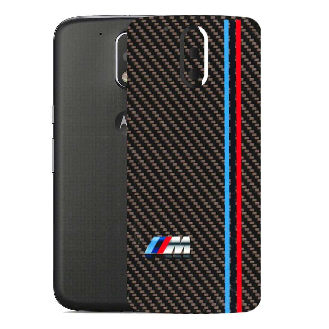 Motorola Phone Skins (All Models) - BM Carbon Fiber Feels - 3D Embossed Finish (L-38) Motorola Moto G4
