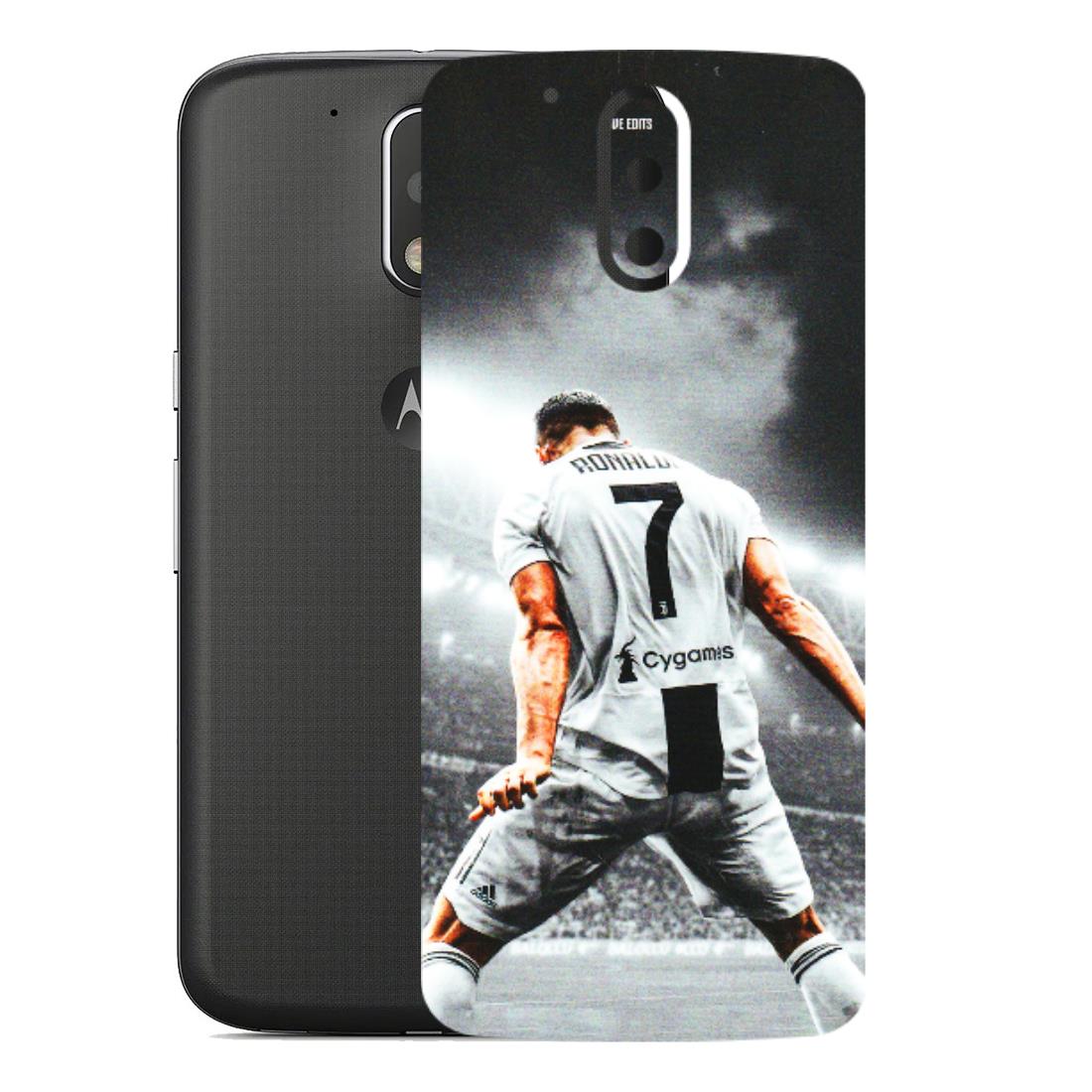 Motorola Phone Skins (All Models) - Ronaldo CR7 Crazy - 3D Embossed Finish (L-44) Motorola Moto G4