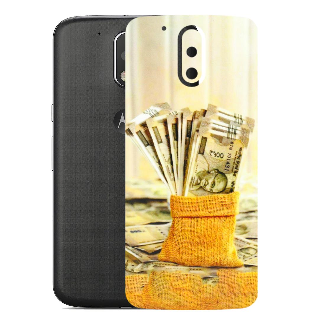 Motorola Phone Skins (All Models) - Show Me The Money - 3D Embossed Finish (L-52) Motorola Moto G4
