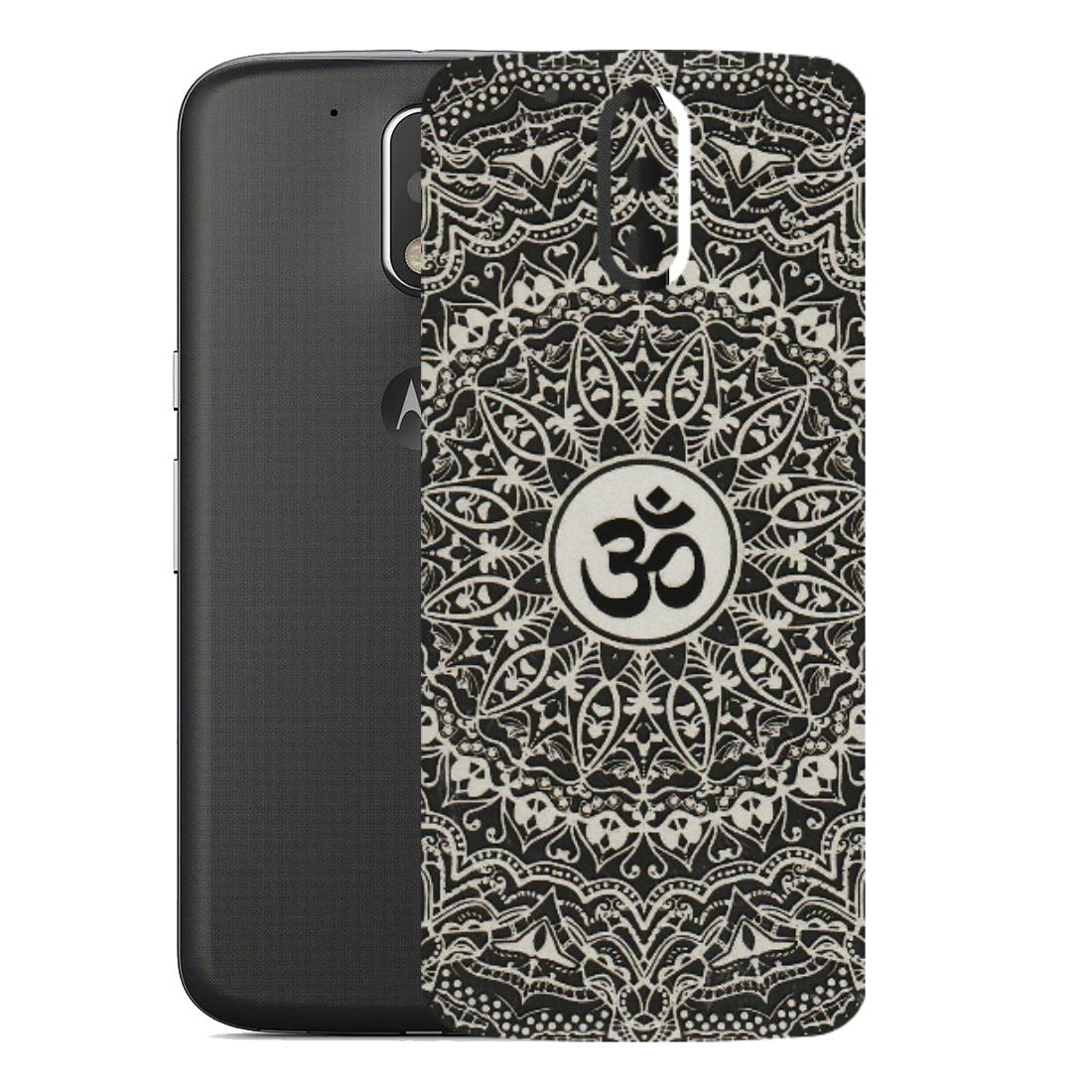 Motorola Phone Skins (All Models) - Aum Elegant Mandala - 3D Embossed Finish (L-62) Motorola Moto G4