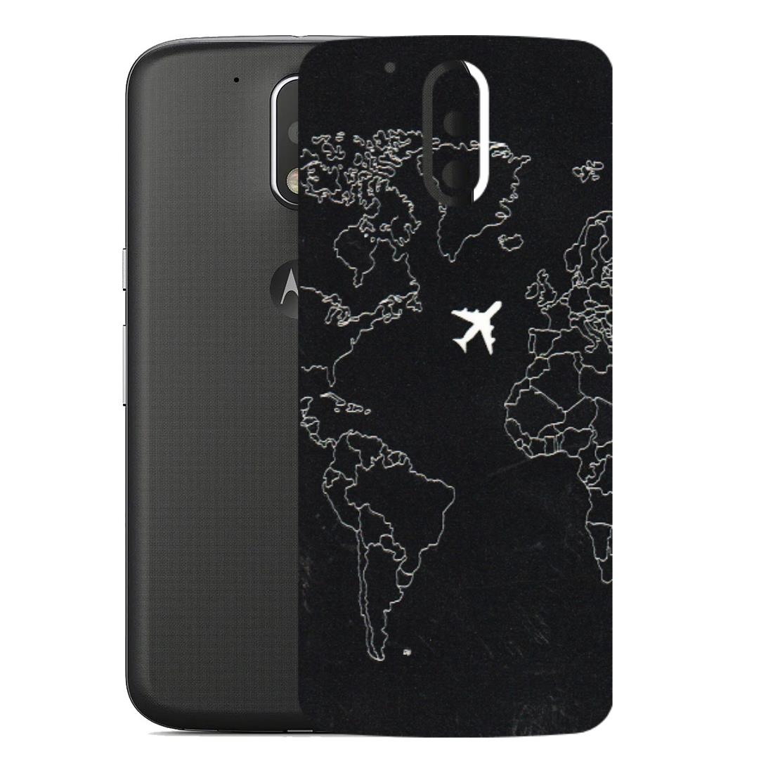 Motorola Phone Skins (All Models) - Never Ending Travel - 3D Embossed Finish (L-79) Motorola Moto G4