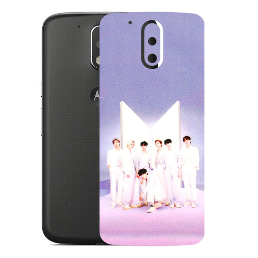 Motorola Phone Skins (All Models) - BTS - 3D Embossed Finish (L-94) Motorola Moto G4