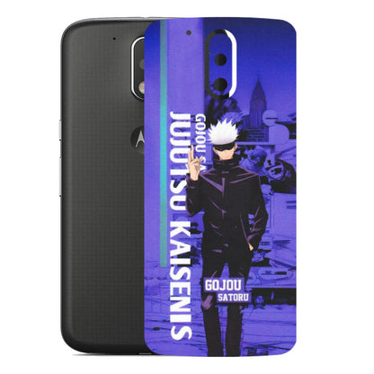 Motorola Phone Skins (All Models) - Jujutsu Kaisen Gojo - Matte Finish (M-05) Motorola Moto G4