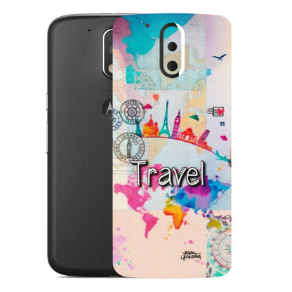 Motorola Phone Skins (All Models) - Travel The Wonders - Matte Finish (M-108) Motorola Moto G4